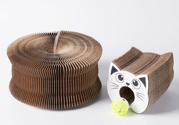 Griffoir magique interactif pour chat d'intérieur