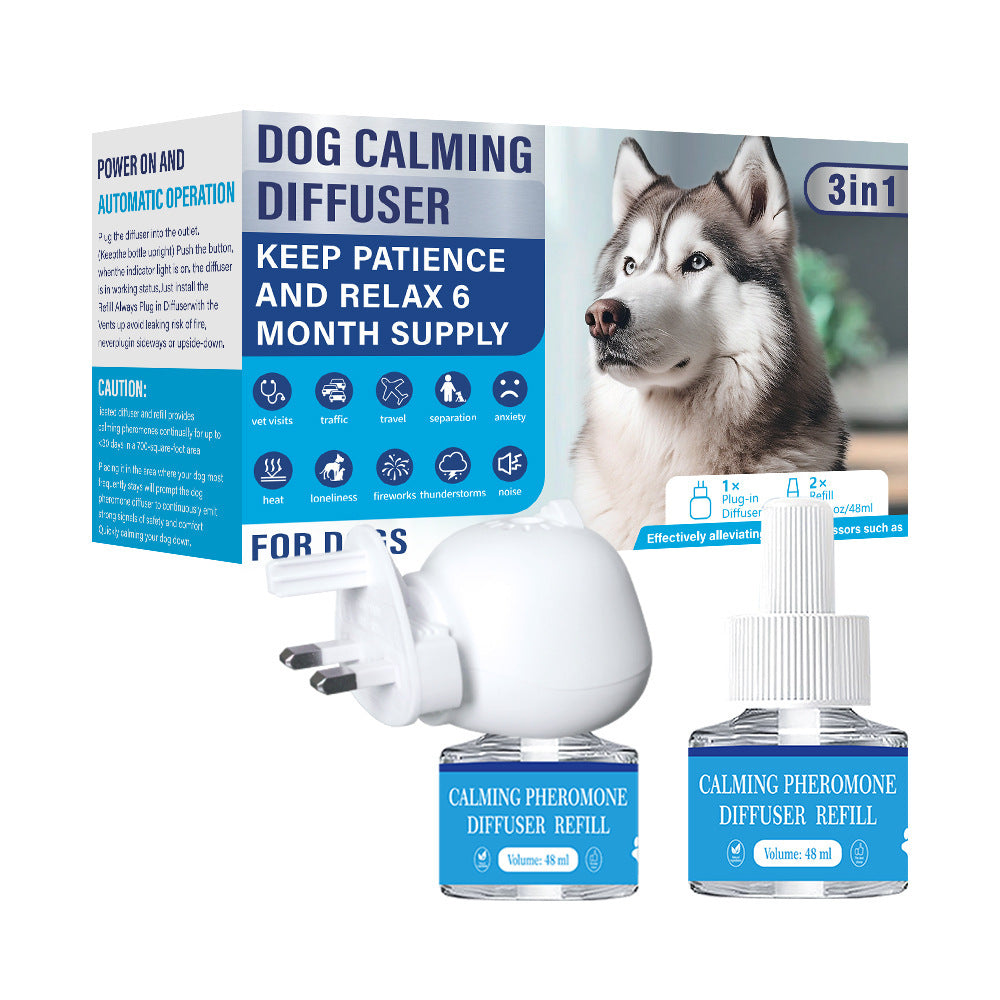 Diffuseur Apaisant pour Chat et Chien avec recharge Liquide