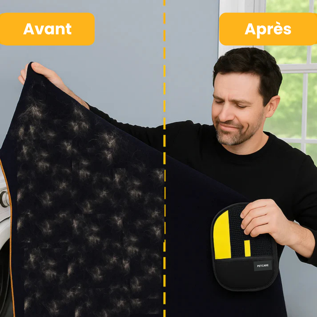 Gant Magique anti-poils
