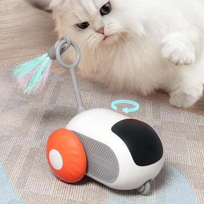 Jouet interactif télécommandé pour chat