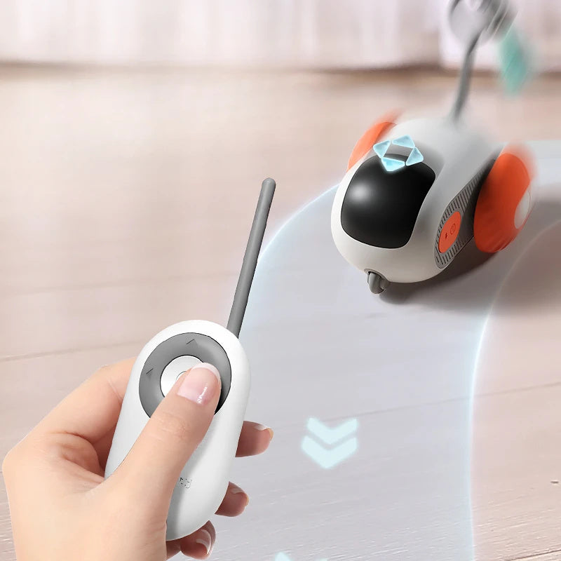 Jouet interactif télécommandé pour chat