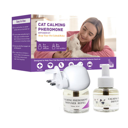 Diffuseur Apaisant pour Chat et Chien avec recharge Liquide